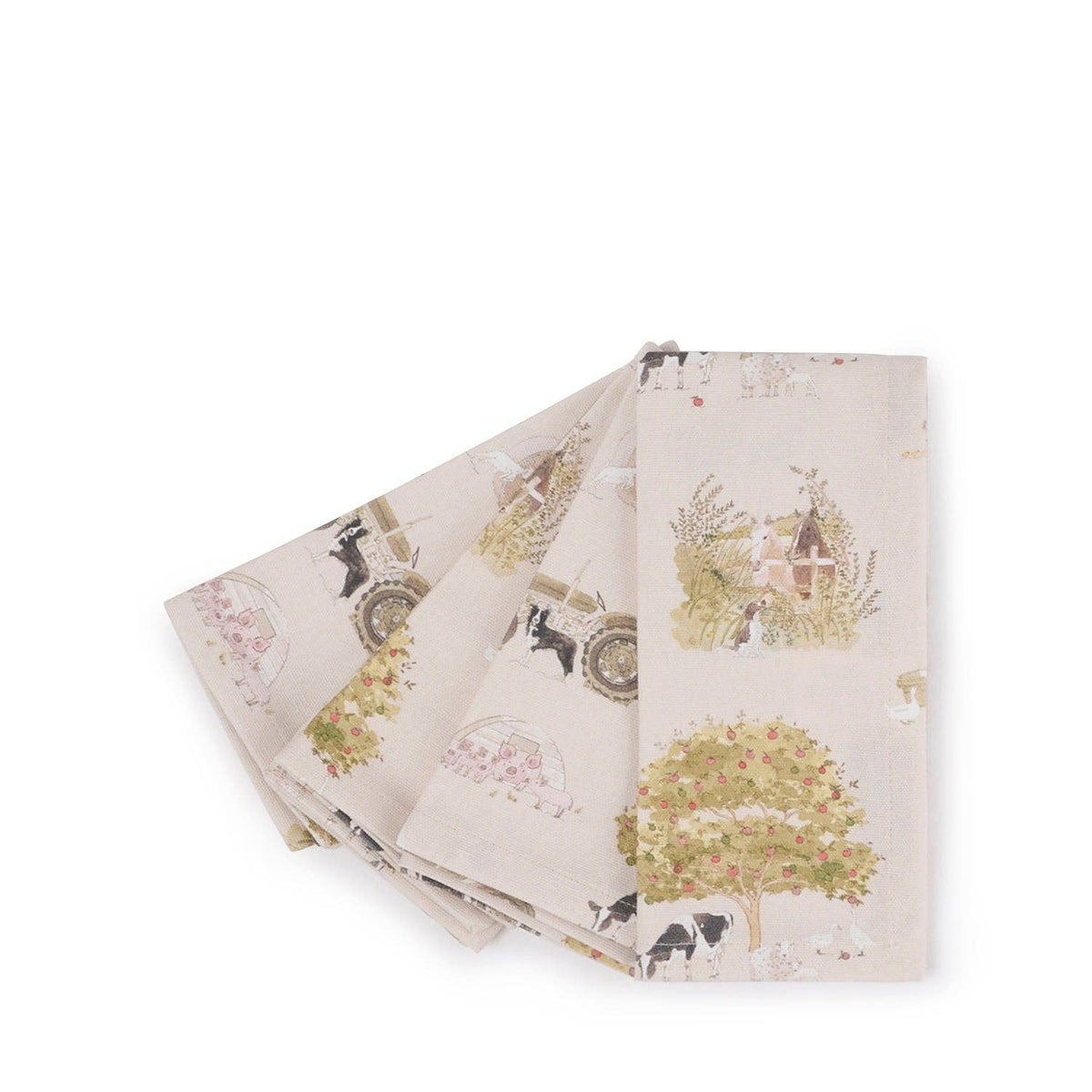 Farm Friends Napkins (Set of 4)