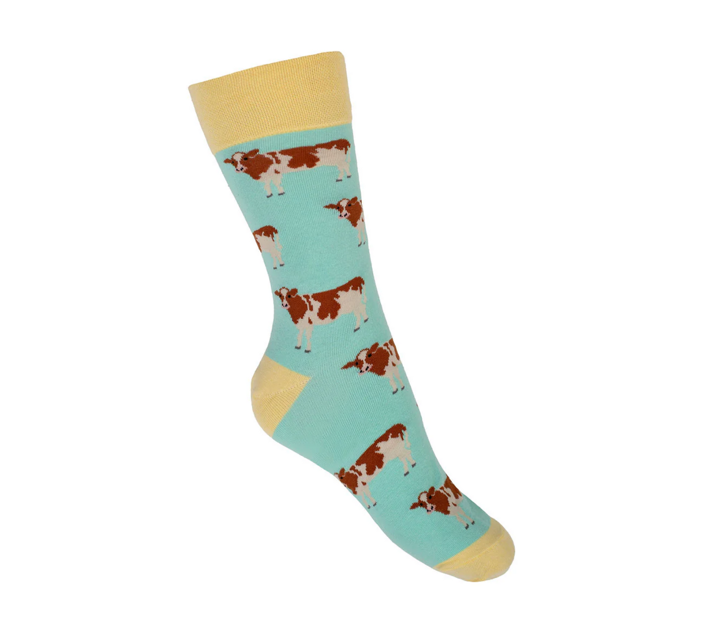 Ayrshire Cow Crew Socks