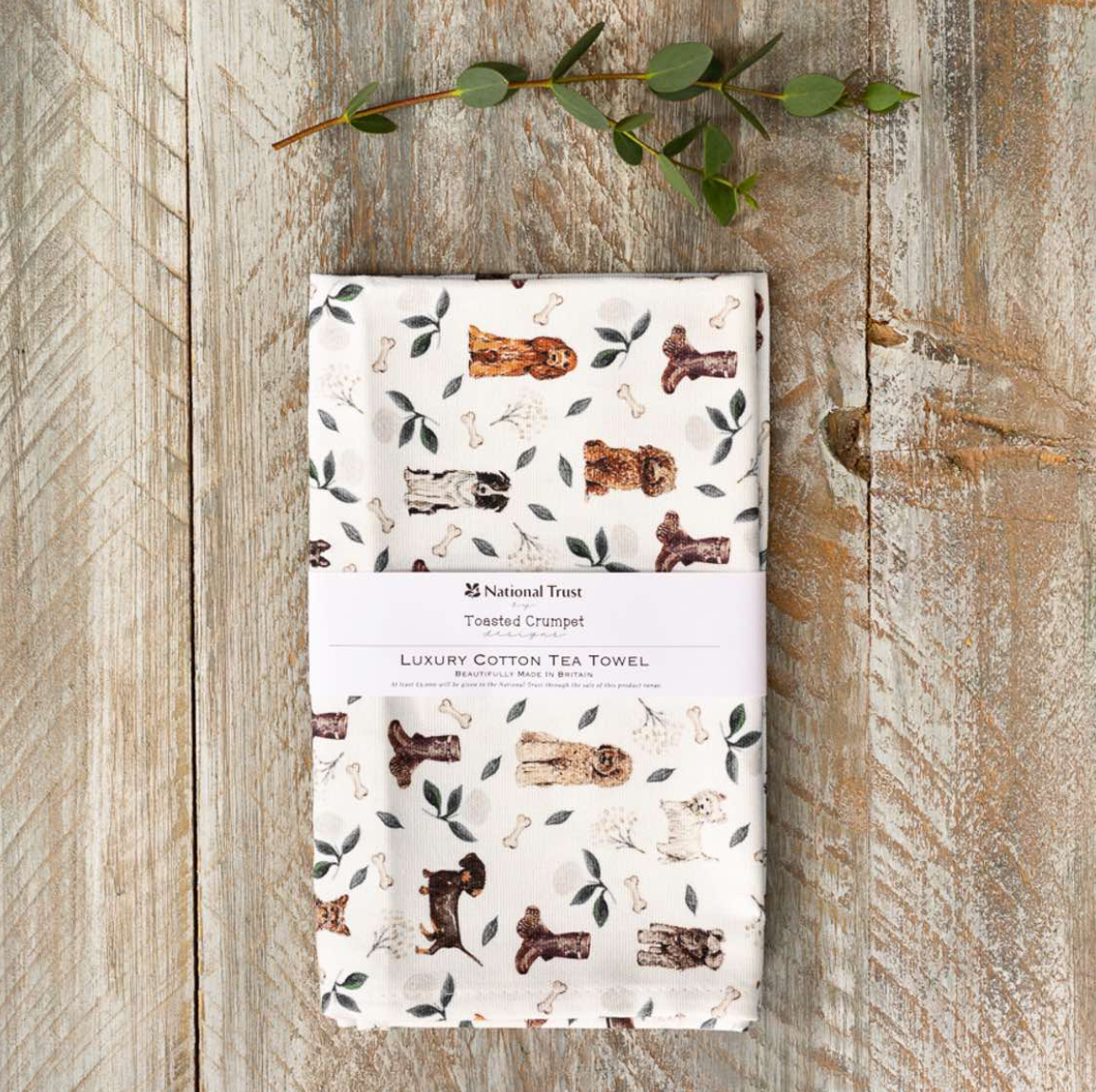 Mixed Dog Cotton Tea Towel