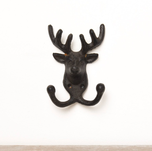 Stag Head Double Hook
