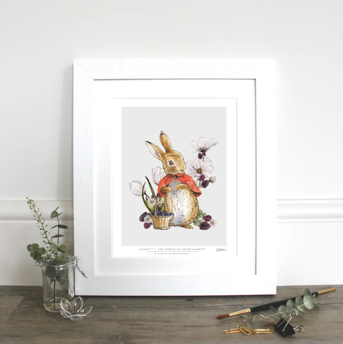 Flopsy Bunny Fine Art Print