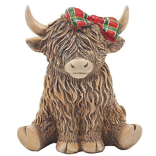 Bonnie - Highland Cow Ornament | Country Style Decoration
