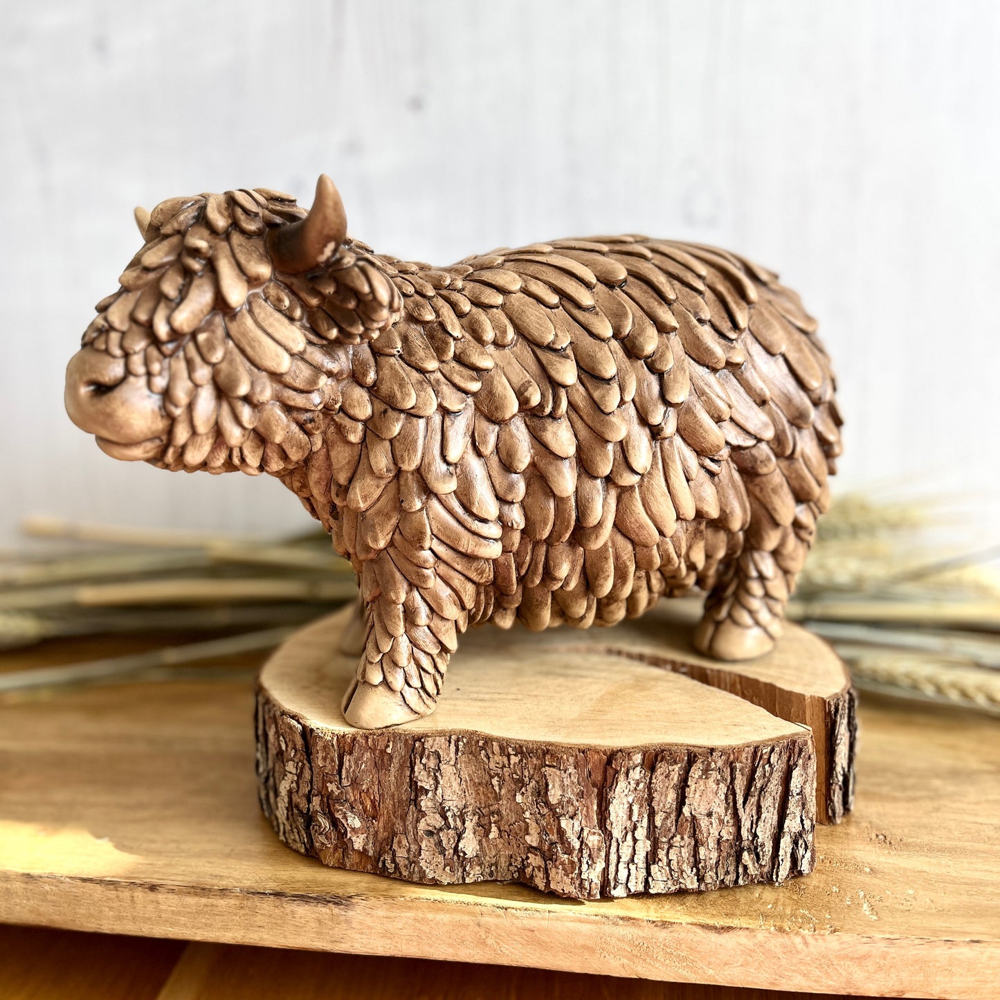 Extra Large Highland Cow Ornament