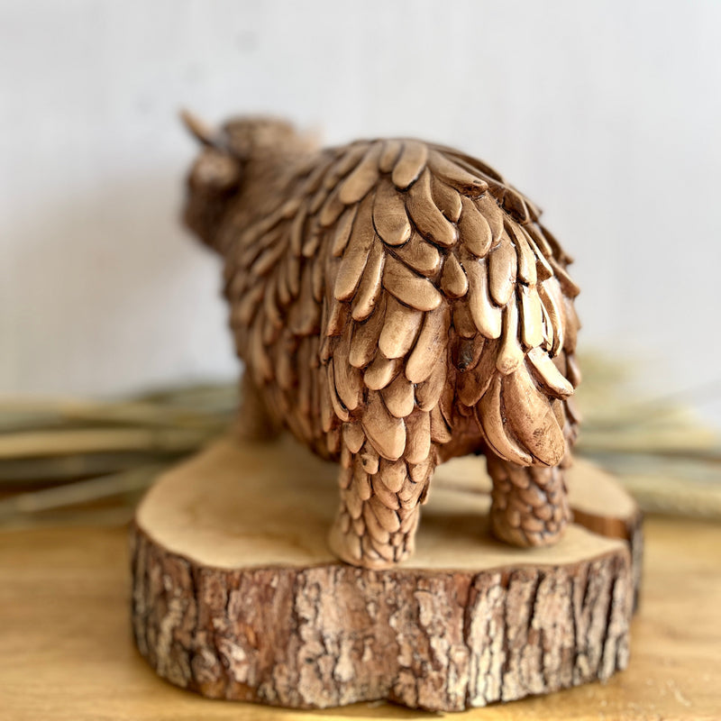 Extra Large Highland Cow Ornament