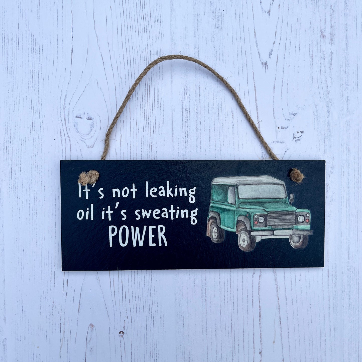Land Rover Slate Plaques - Funny Gift for Landy Lovers