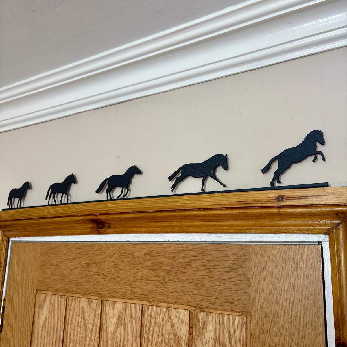 Horse Silhouette Decor Topper