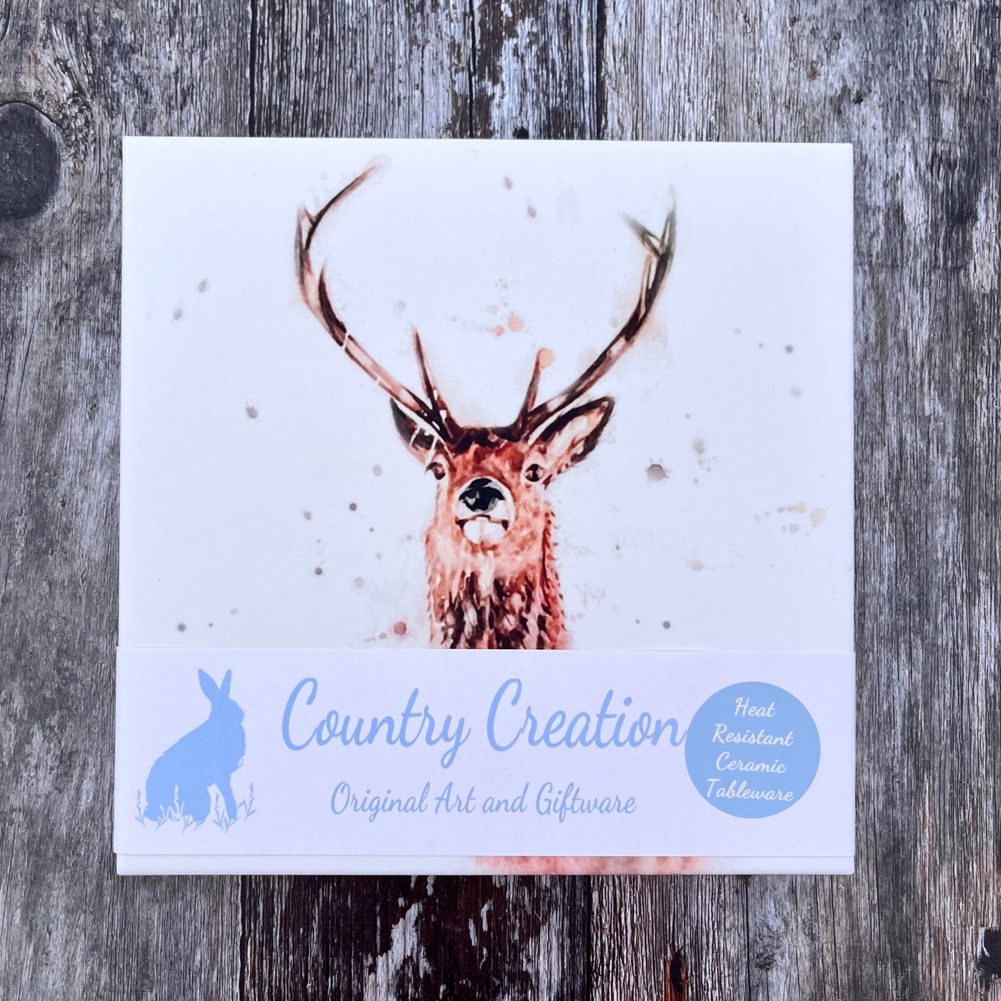Stag Ceramic Trivet