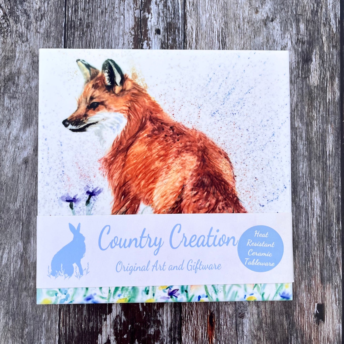 Square Fox Trivet