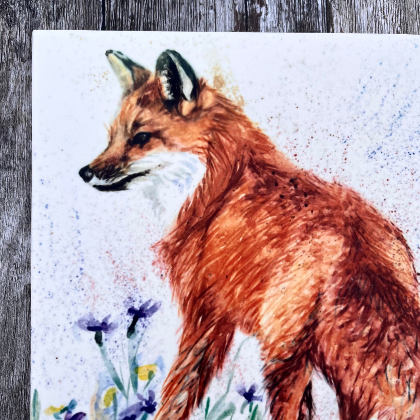 Square Fox Trivet
