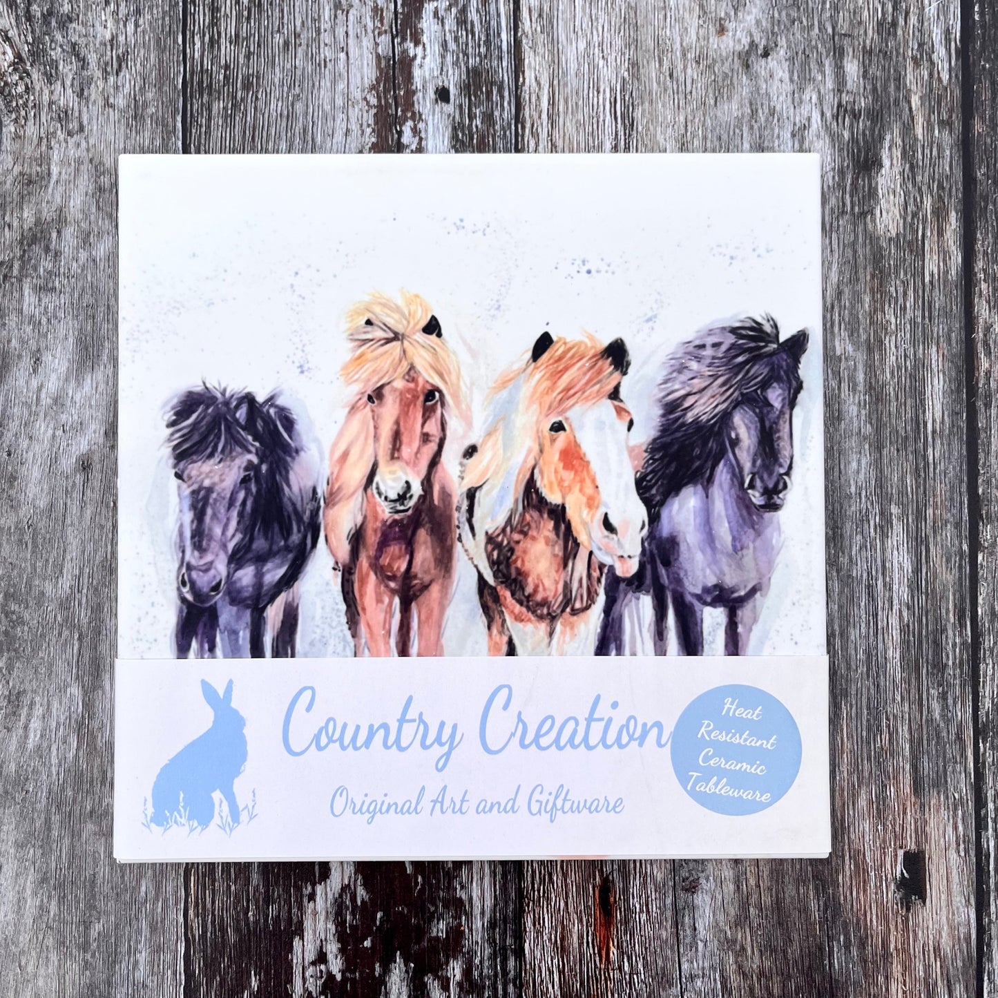 Square Pony Trivet