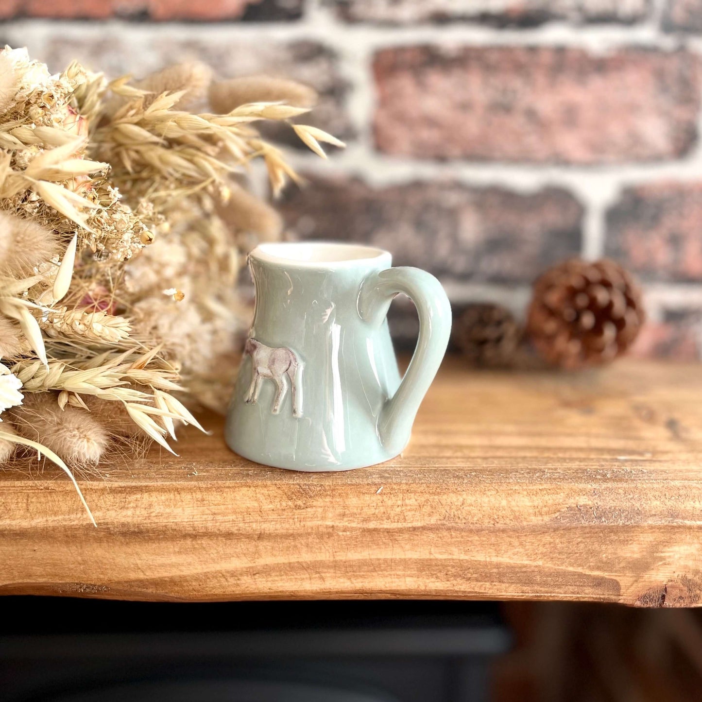 Ceramic Donkey Milk Jug Back Angle