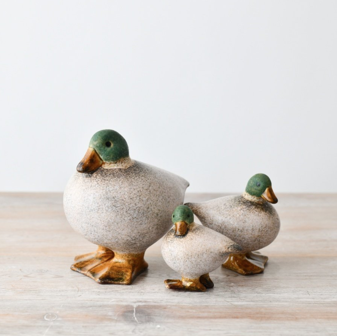 Ceramic Sitting Duck Ornament
