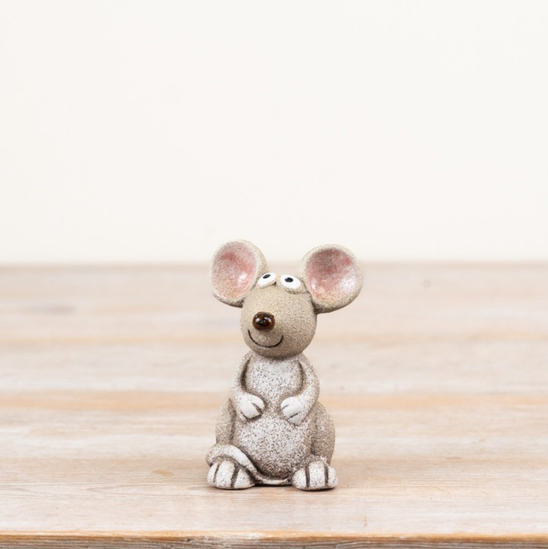Sitting Stoneware Mouse