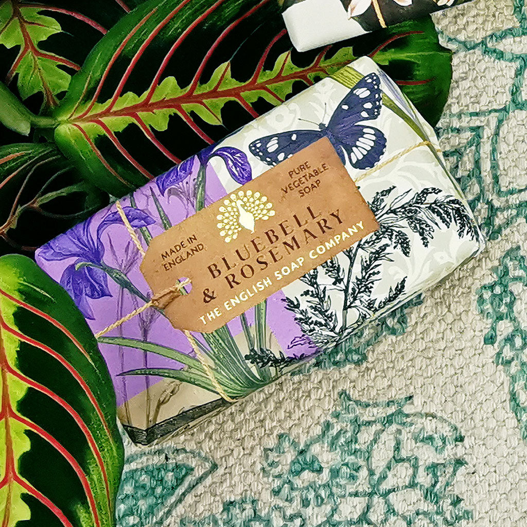 Bluebell & Rosemary Luxury Shea Butter Soap Bar