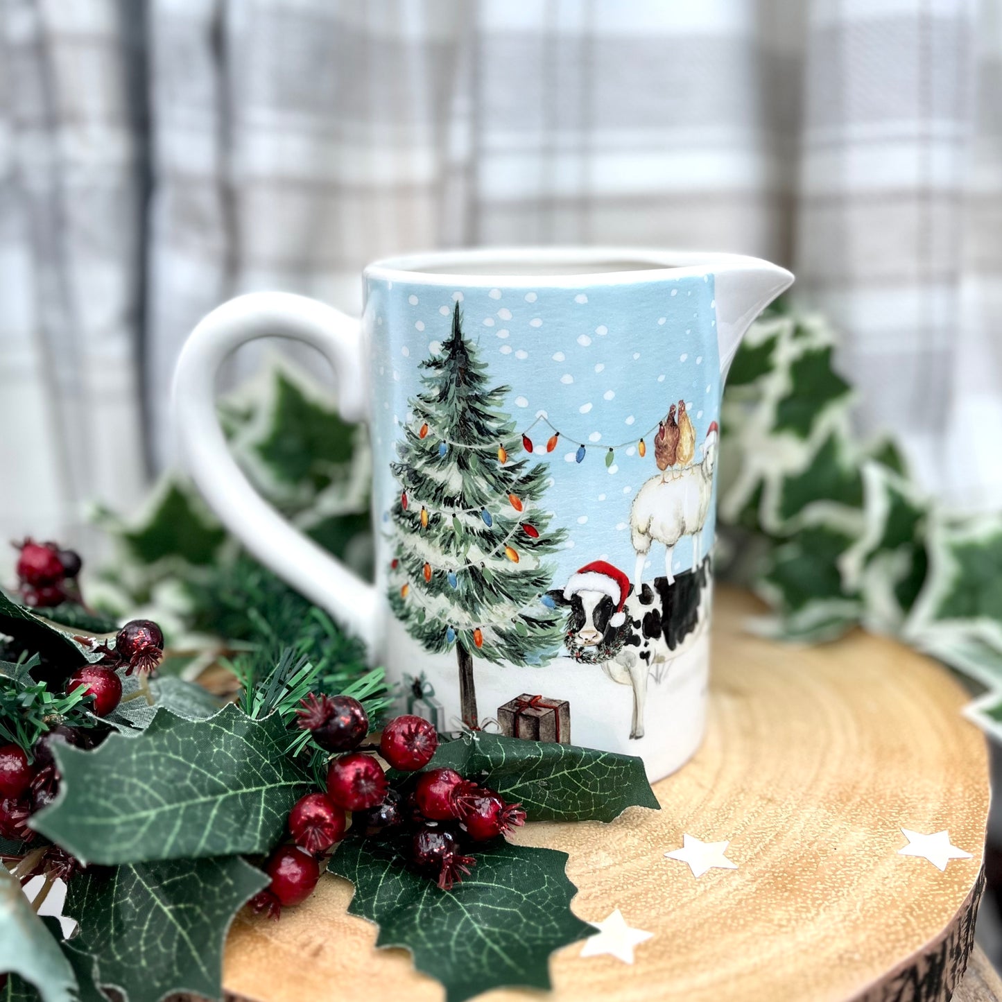 Christmas Animal Stack Jug