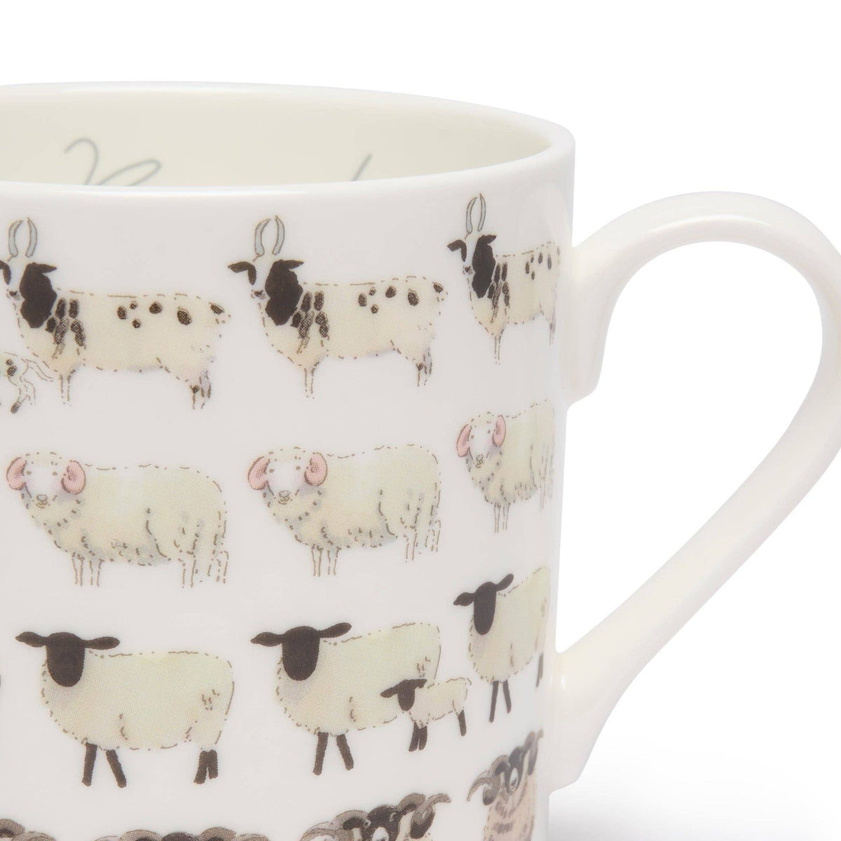 Sheep Baa China Mug by Sophie Allport