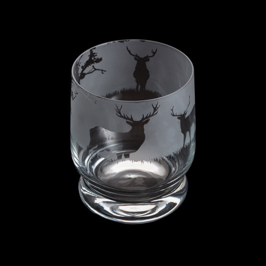 Stag Glass Tumbler