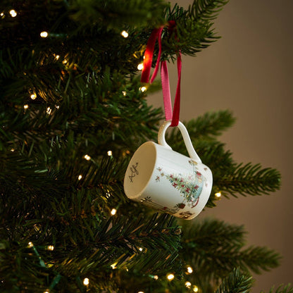 Traditional Christmas Mini Mug Bauble