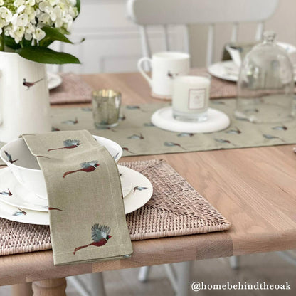 Sophie Allport Pheasant Table Runner