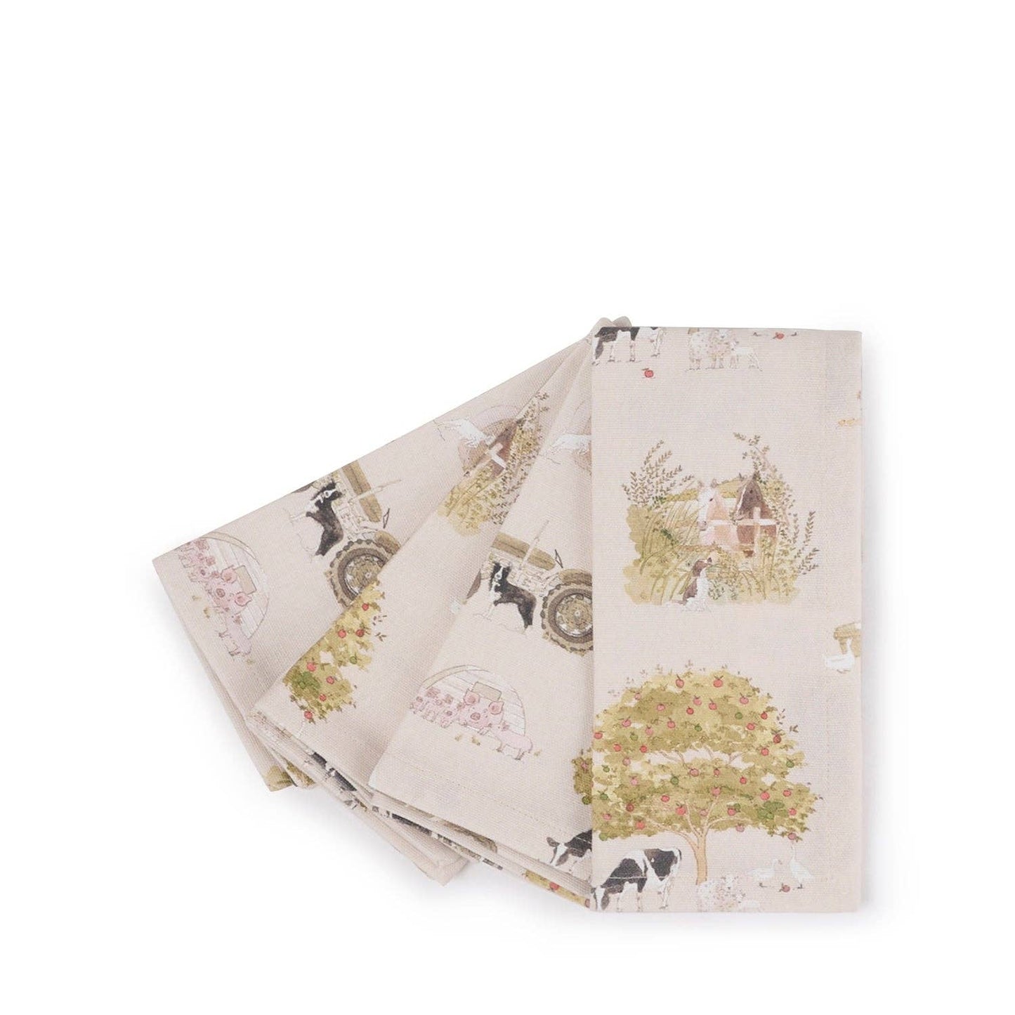 Farm Friends Napkins (Set of 4)