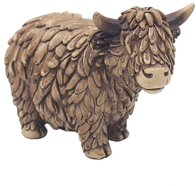 Small Highland Cow Ornament