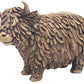 Large Highland Cow Resin Ornament