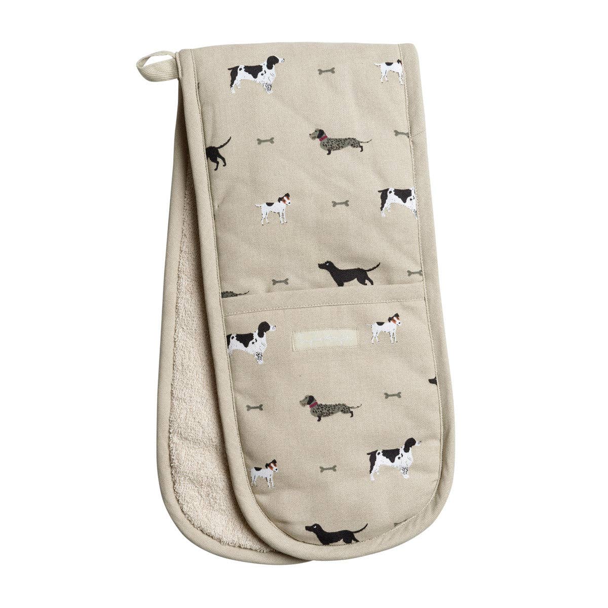 Dogs Double Oven Glove