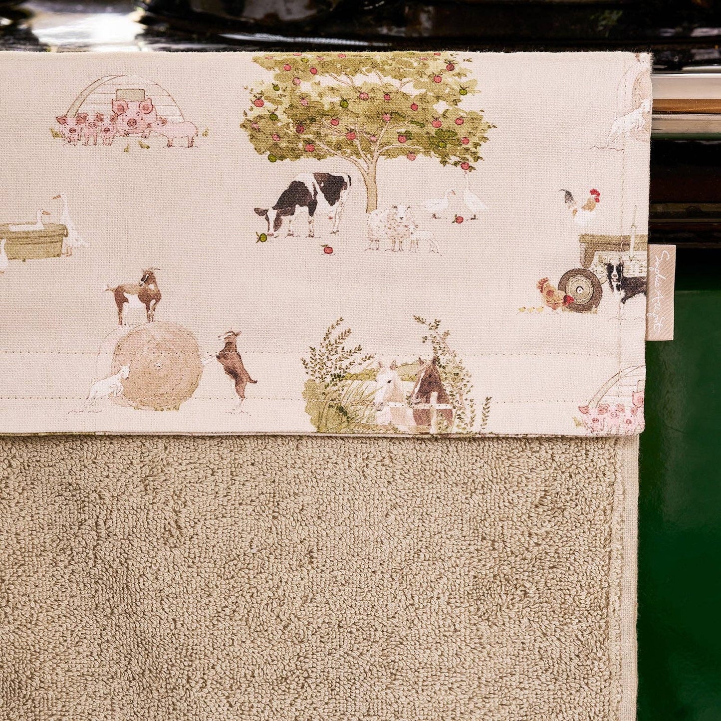Farm Friends Roller Hand Towel