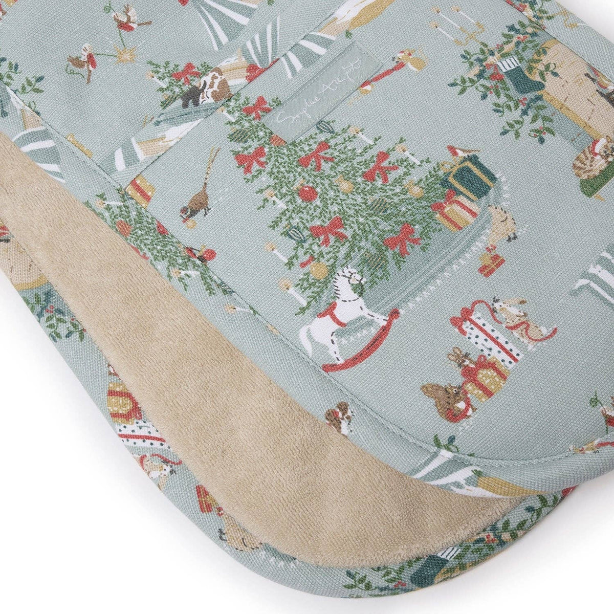 Country Christmas Double Oven Glove
