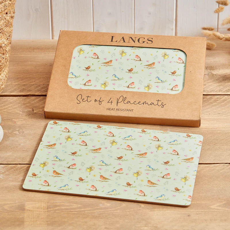 Bird Pattern Placemats | Summertime Dining