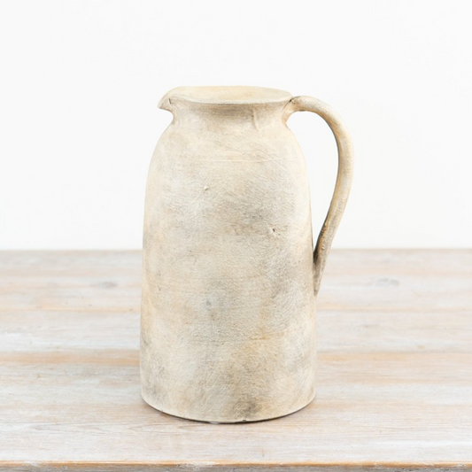 Tall Terracotta Jug vase