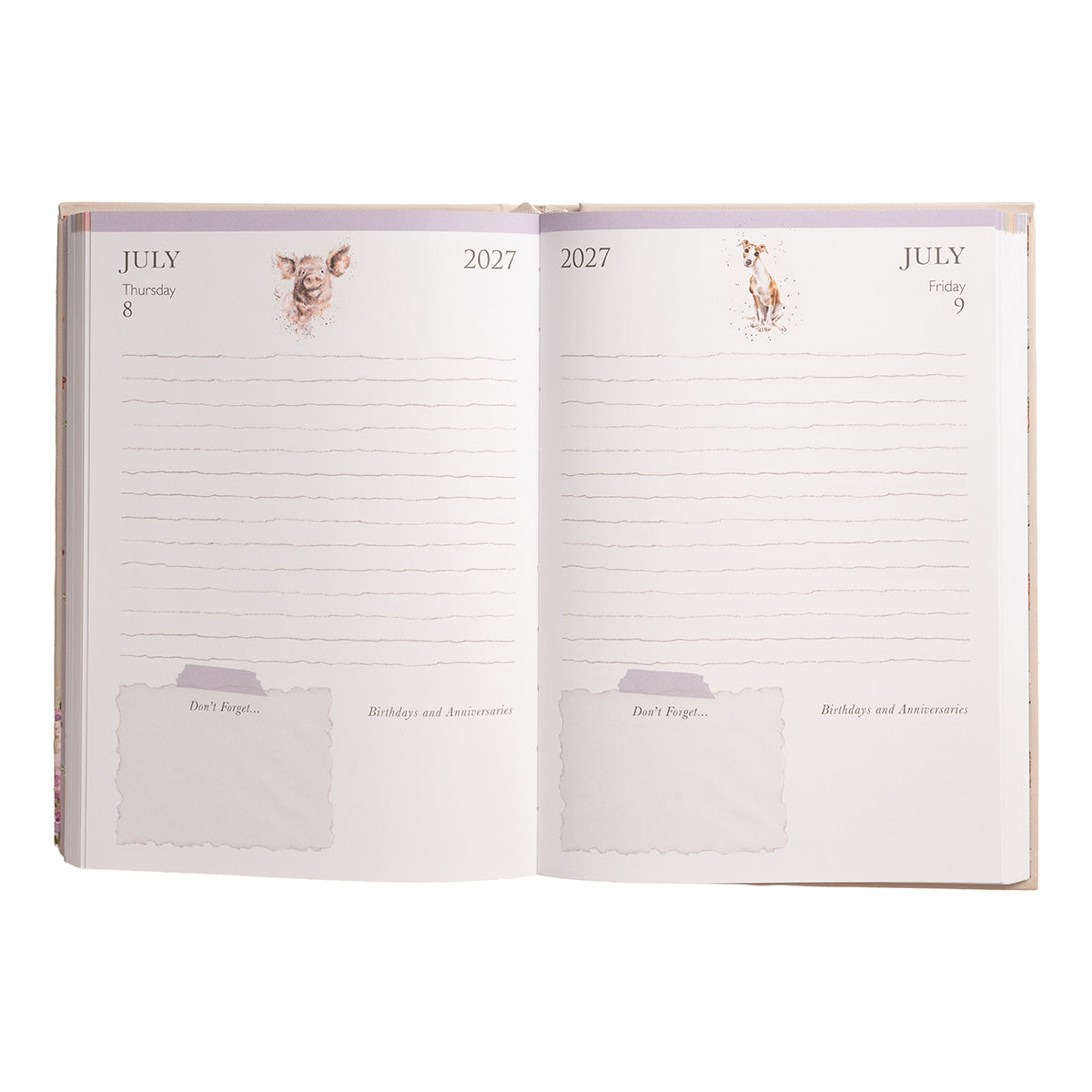 Wrendale Designs 2027 Desk Diary