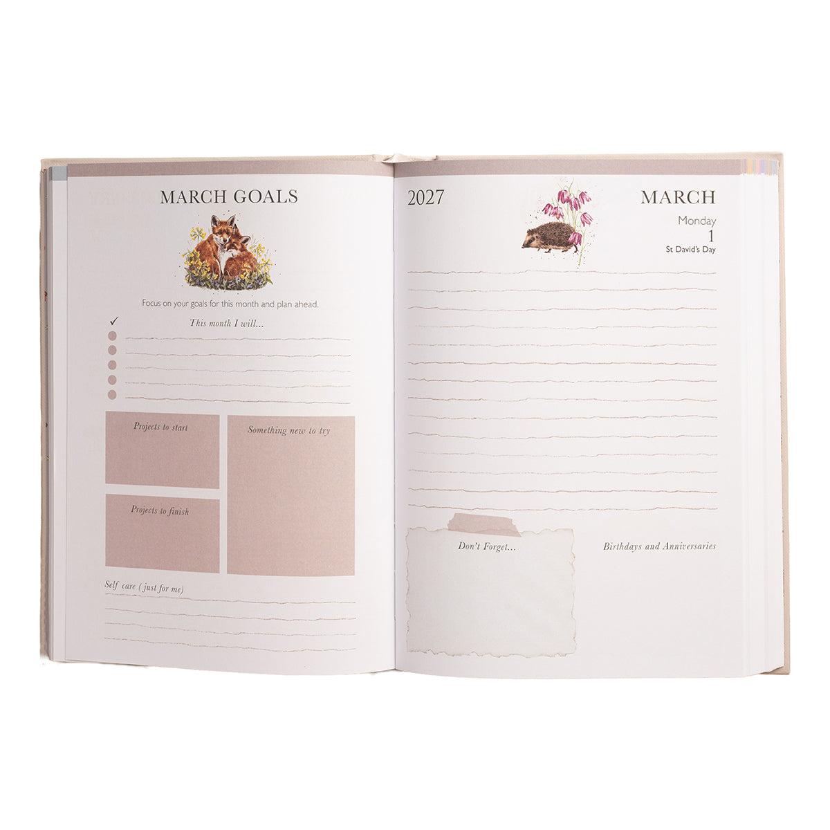 Wrendale Designs 2027 Desk Diary