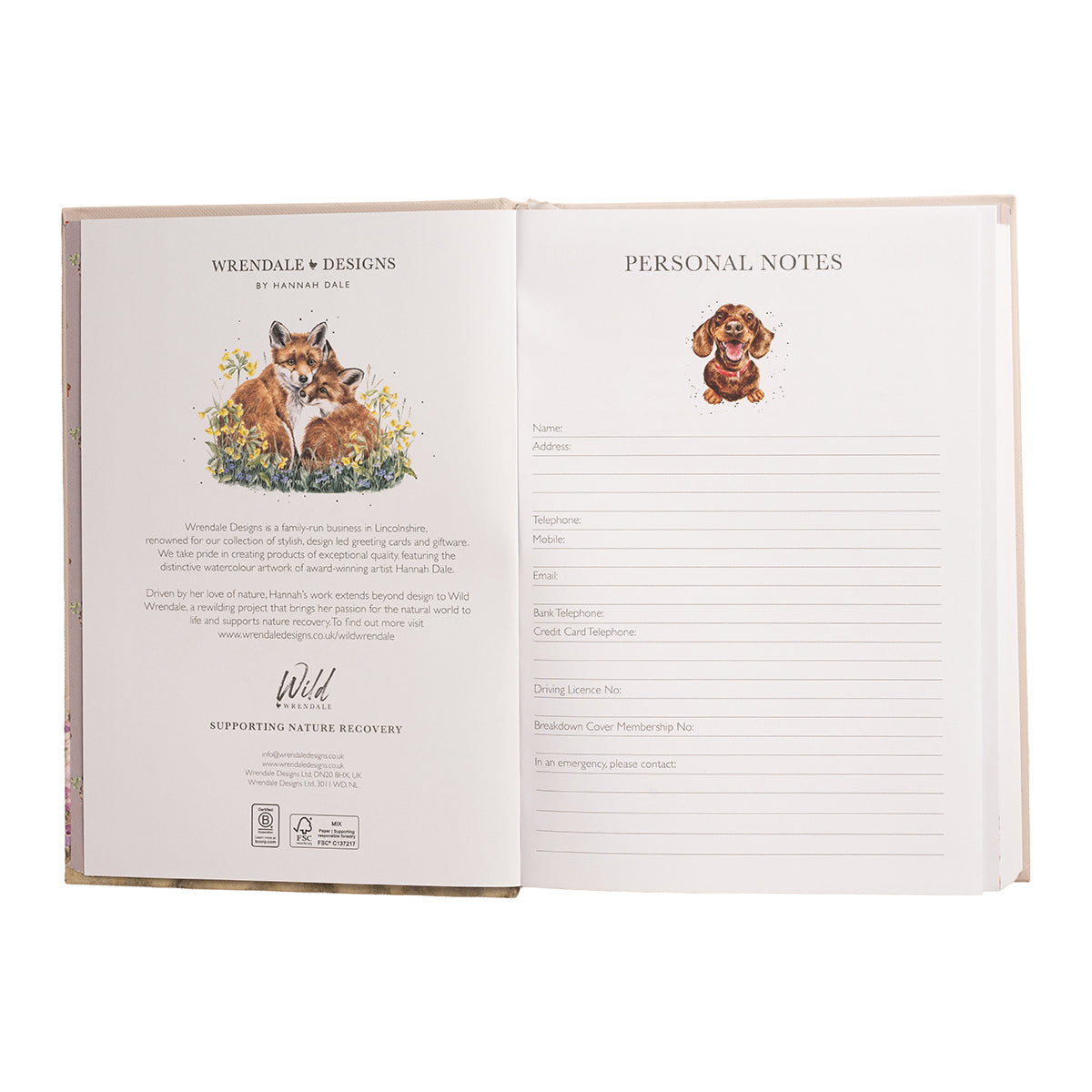 Wrendale Designs 2027 Desk Diary
