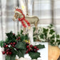 Metal Christmas Donkey Hanging Decoration