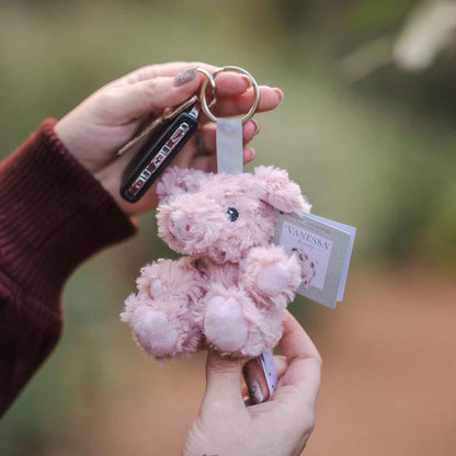Vanessa the Pig Plush Keyring