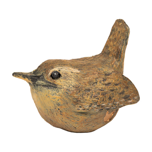 Wren Bird Resin Figurine