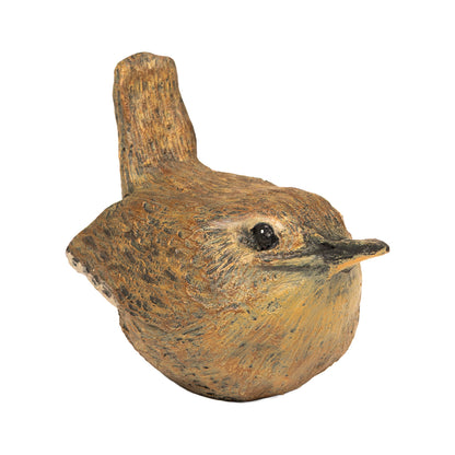 Wren Bird Resin Figurine