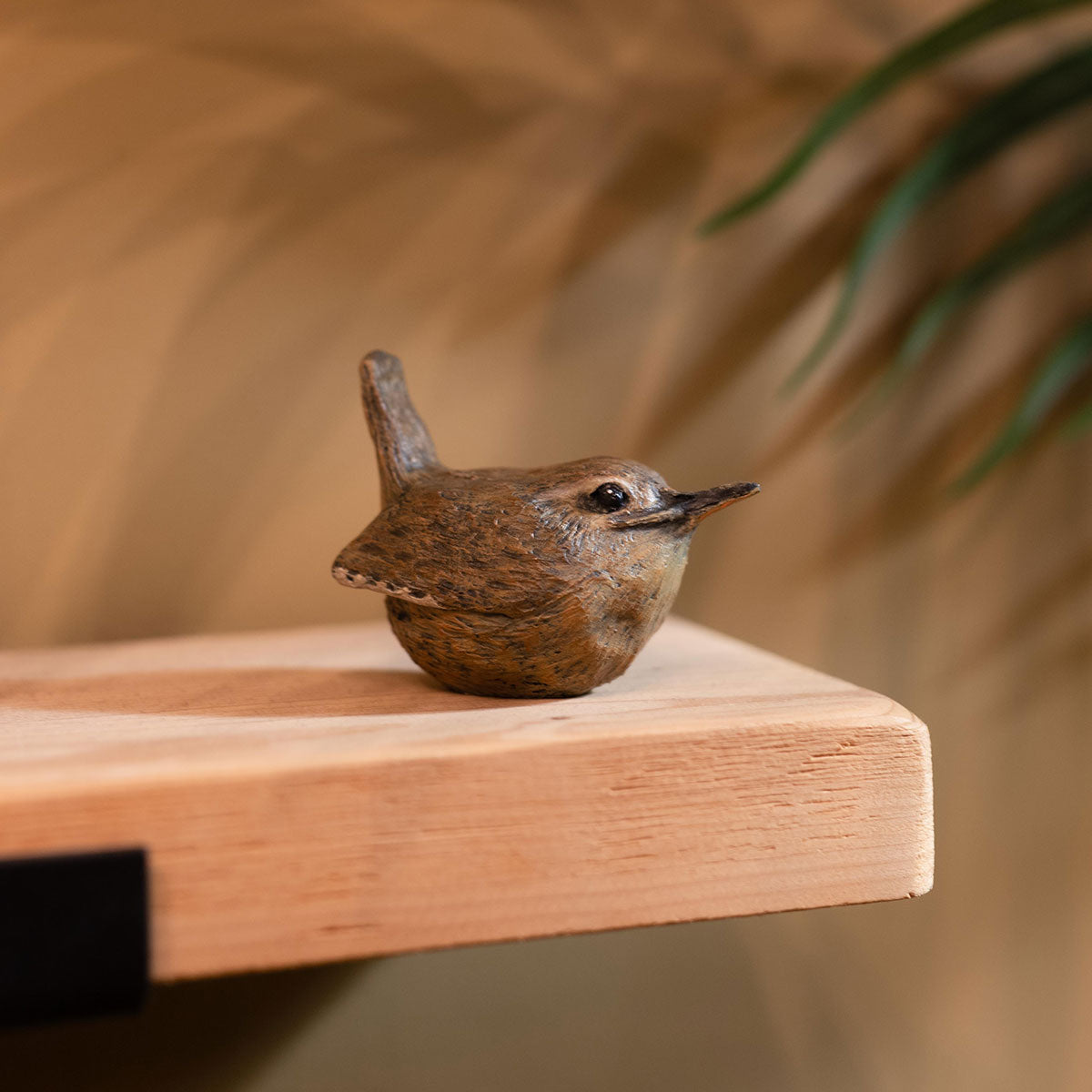 Wren Bird Resin Figurine