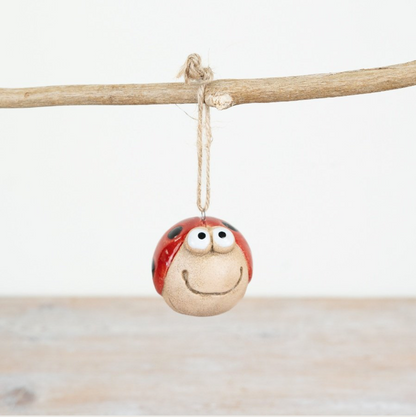 Ceramic Ladybird Ornament