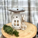 Hare and Toadstool Tea Light Candle Holder