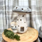 Medium Mushroom & Hedgehog Tea Light Holder