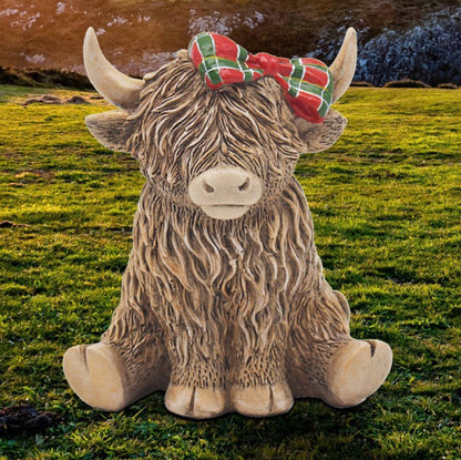 Bonnie - Highland Cow Ornament | Country Style Decoration