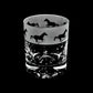 Galloping Horse Whiskey Tumbler