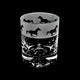 Galloping Horse Whiskey Tumbler