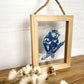 Blue Tit Framed Papercut Art