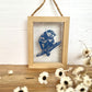 Blue Tit Framed Papercut Art