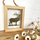 Red Deer Stag Framed Papercut Artwork