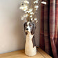 Tall Springer Spaniel Ceramic Vase