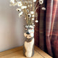 Grey Dog Vase | Cottage Style Decor